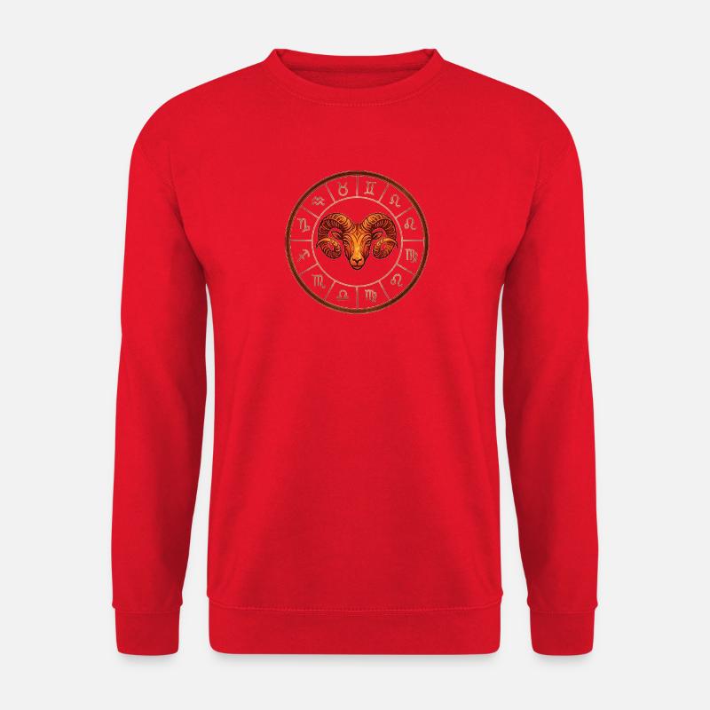 Widder - Unisex Pullover - Rot