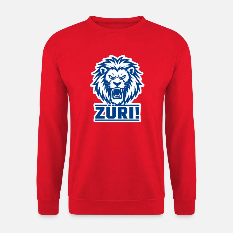 Züri Löwe - Unisex Pullover - Rot