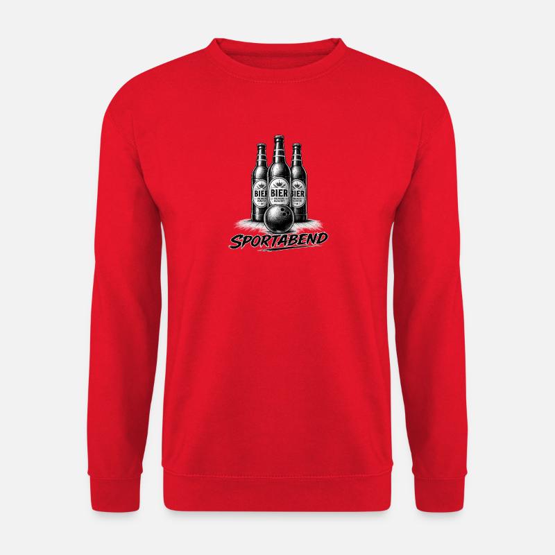 Drei Flaschen - Unisex Pullover - Rot