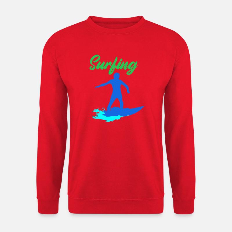 surfer - Unisex Pullover - Rot
