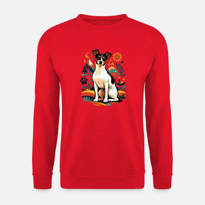 Style folklorique Bodeguero - Sweat-shirt Unisexe - rouge