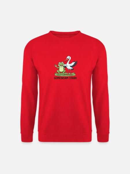 Gemeinsam Stark - Unisex Pullover - Rot