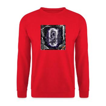 Pränatale Matrix - Unisex Pullover - Rot - Vorne - Alina (178cm) & Michal (187cm)