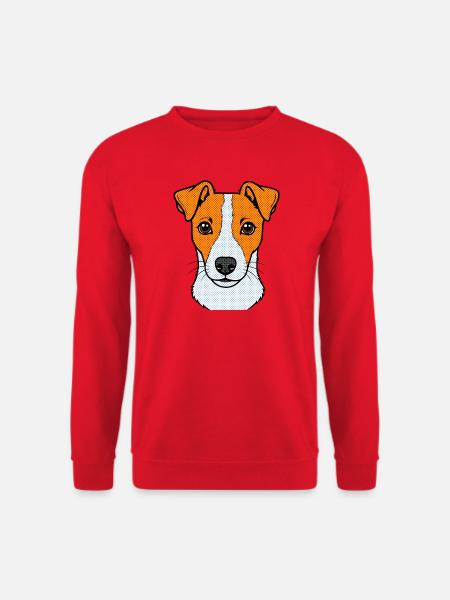 Jacky Hund - Unisex Pullover - Rot