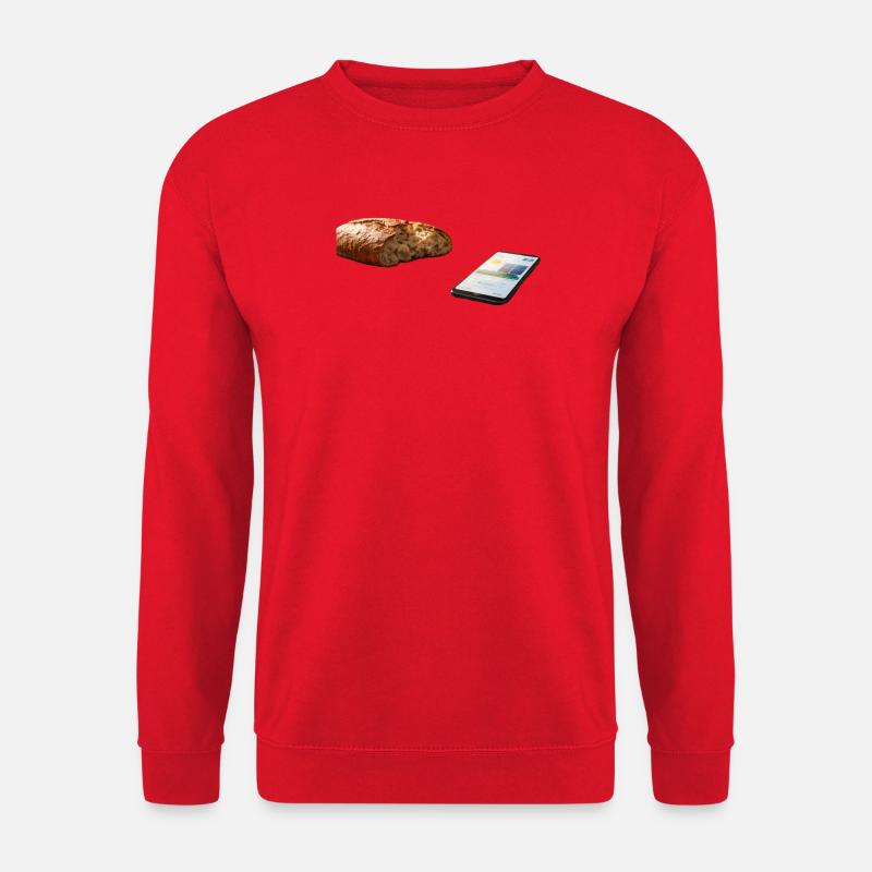 Brot  - Unisex Pullover - Rot