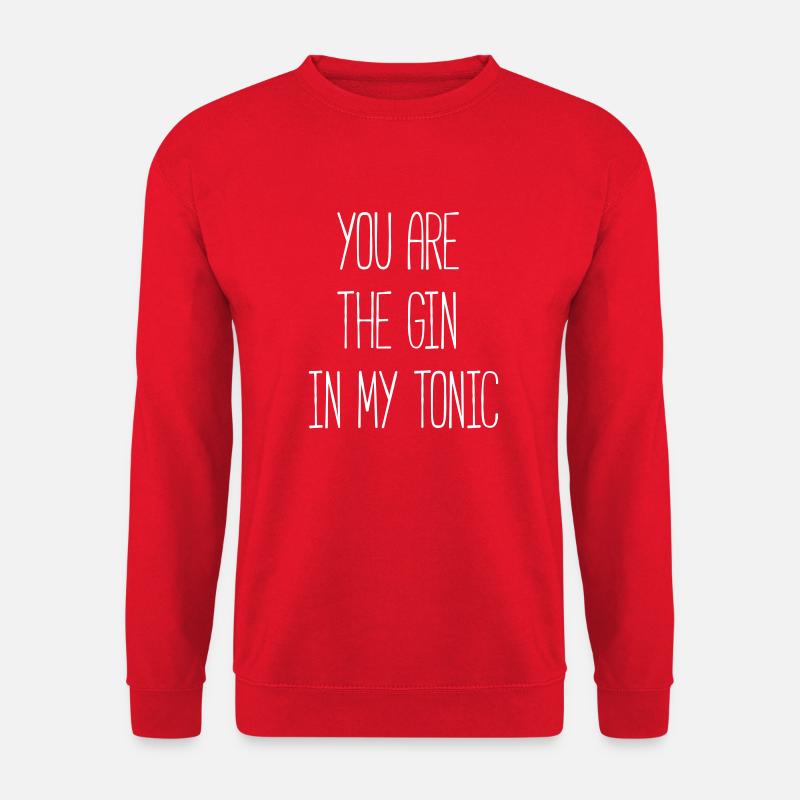 gin - Unisex Pullover - Rot