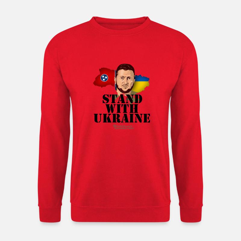 Ukraine Tennessee - Unisex Pullover - Rot