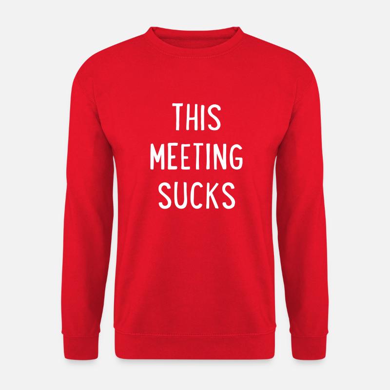 Meeting Kaffeetasse - Unisex Pullover - Rot