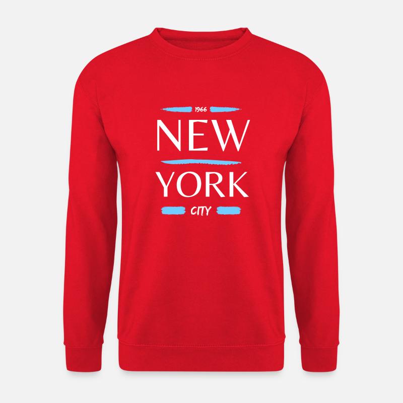 New York - Unisex Pullover - Rot