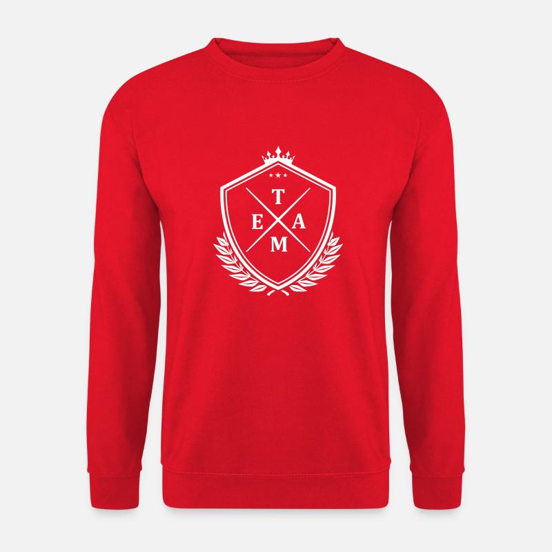 Team Crest - Unisex Sweatshirt - red
