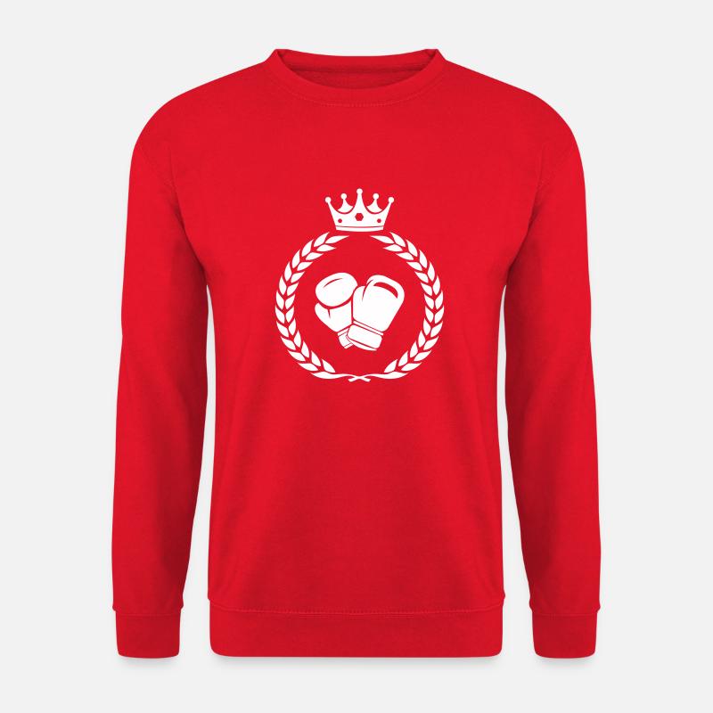 boxing kranz - Unisex Pullover - Rot