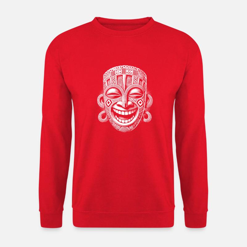 Mask - Unisex Sweatshirt - red