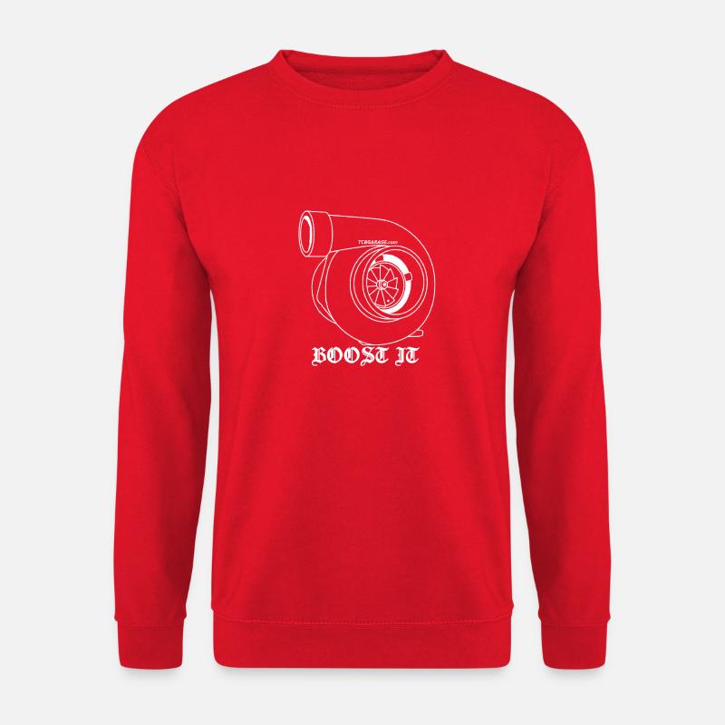 BOOST IT - Unisex Sweatshirt - red