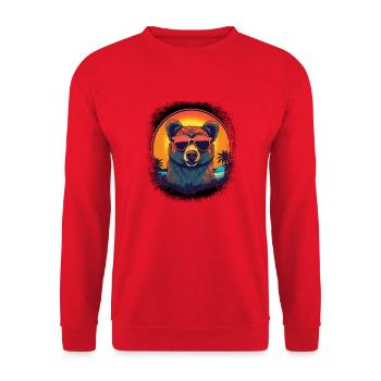 Drôle Citation Idée cadeau Idée cadeau Blagues Heureux Plaisir - Sweat-shirt Unisexe - rouge - Devant - Alina (178cm) & Michal (187cm)