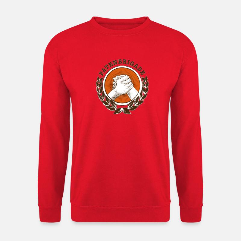 PATENBRIGADE Logo (bunt) - Unisex Pullover - Rot