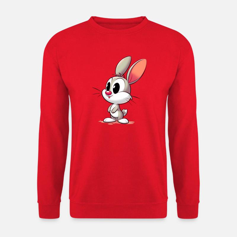 Rabbit - Unisex Sweatshirt - red