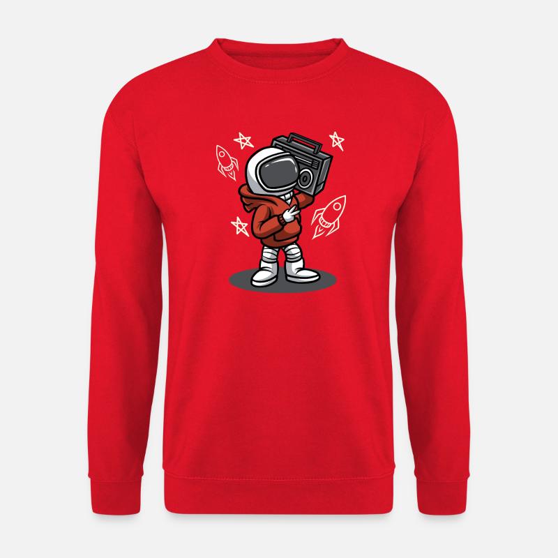 COOL SPACE - Unisex Sweatshirt - red