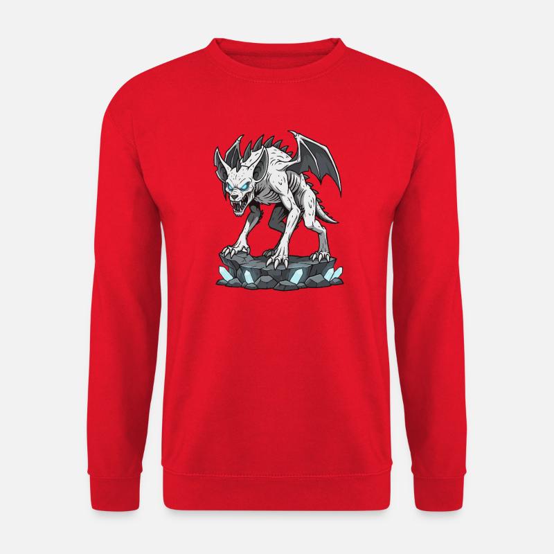 Chupacabra Dämonenwolf - Unisex Pullover - Rot