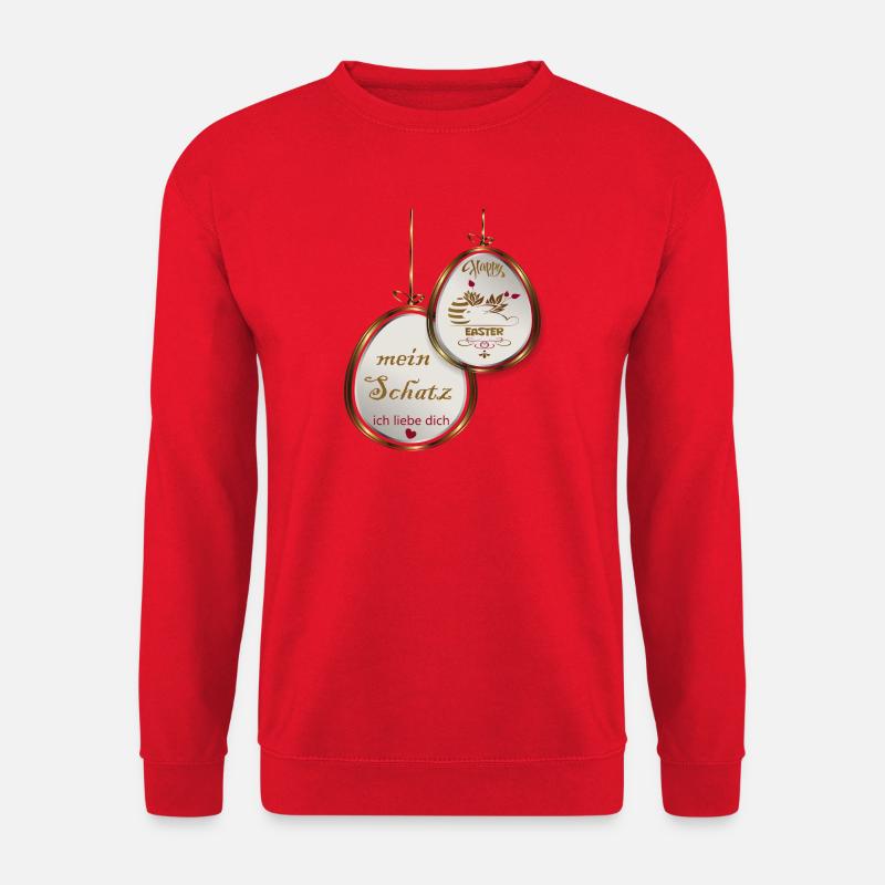Easter pendants - Unisex Sweatshirt - red