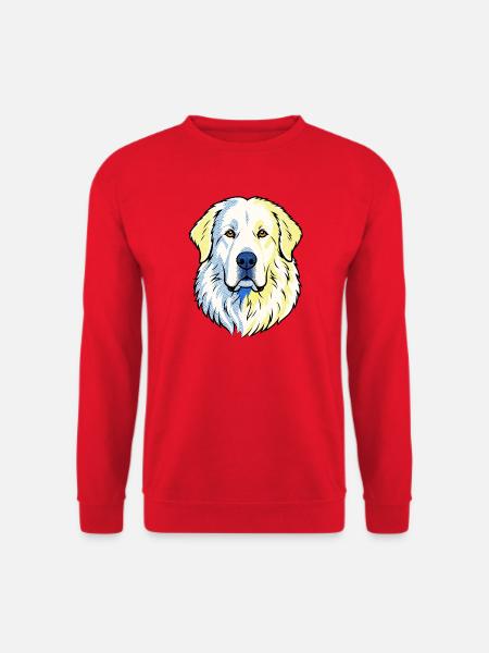 Pyrenäenberghund - Unisex Pullover - Rot