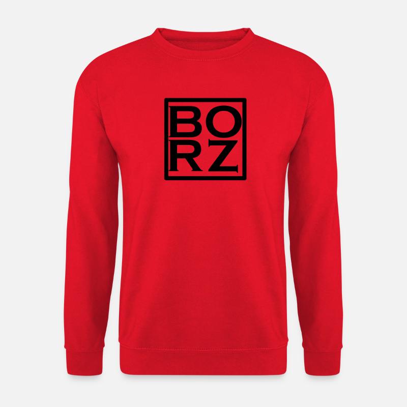 BO RZ Logo - Unisex Pullover - Rot