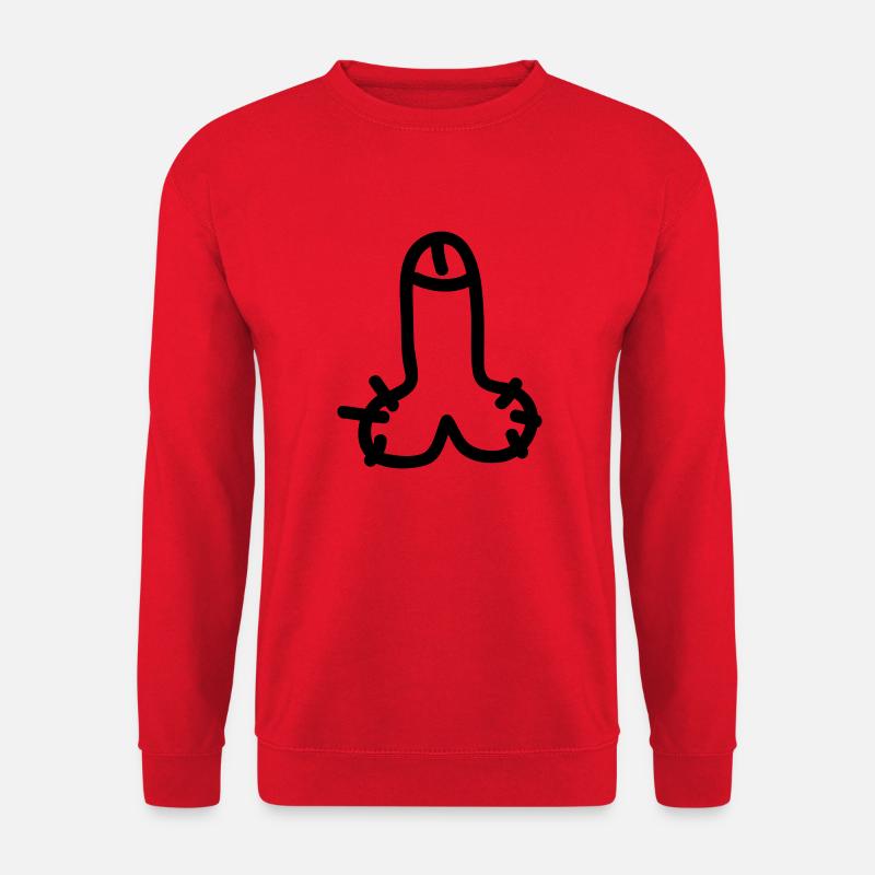 Penis - Unisex Pullover - Rot