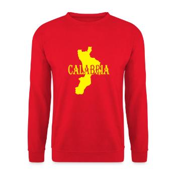italia_calabria_2_ - Sweat-shirt Unisexe - rouge - Devant - Alina (178cm) & Michal (187cm)
