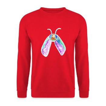 insekt biene - Unisex Pullover - Rot - Vorne - Alina (178cm) & Michal (187cm)
