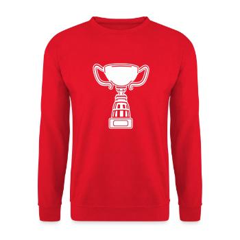 Coupe - Sweat-shirt Unisexe - rouge - Devant - Alina (178cm) & Michal (187cm)