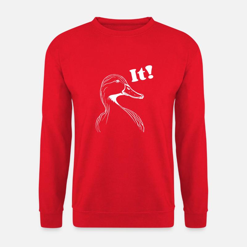 Duck said It - Unisex Sweatshirt - red
