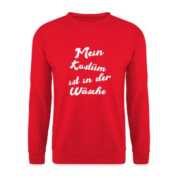 Costume Lingerie - Unisex Sweatshirt - red - Front - Alina (178cm) & Michal (187cm)