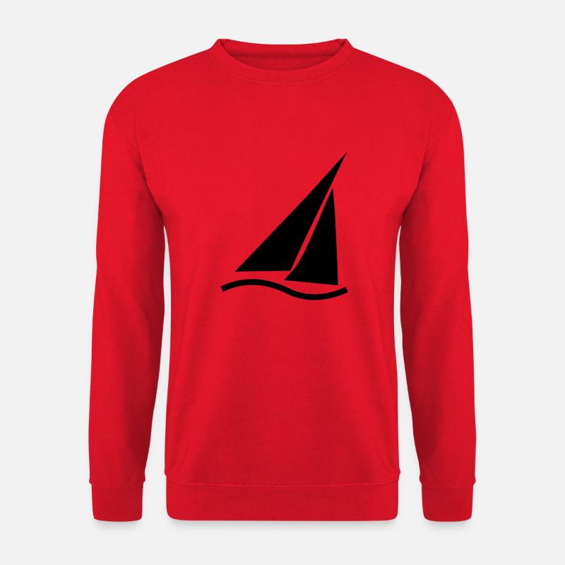 Regatta (kleines Symbol) - Unisex Pullover - Rot