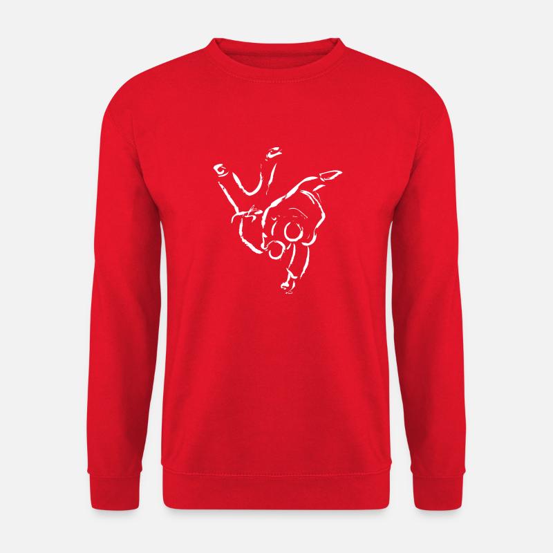 HANE Goshi, TECHNIQUES DE JUDO JUDO - Sweat-shirt Unisexe - rouge