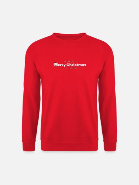 Joyeux Noël – Design festif - Sweat-shirt Unisexe - rouge