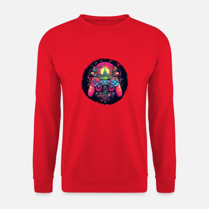 Controller Mess - Unisex Sweatshirt - red