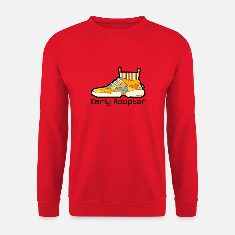Shoe 8 - Unisex Sweatshirt - red