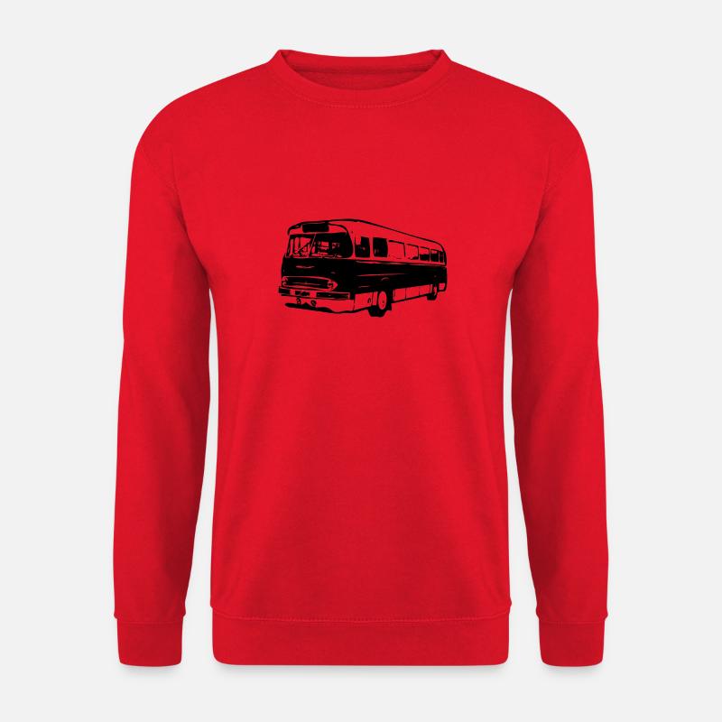 Ikarus 66 Bus Omnibus - Unisex Pullover - Rot