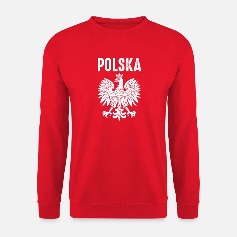 Polen - Unisex Pullover - Rot