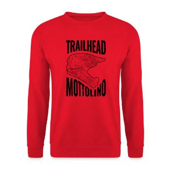 T-shirt VTT Trailhead Mottolino - Sweat-shirt Unisexe - rouge - Devant - Alina (178cm) & Michal (187cm)