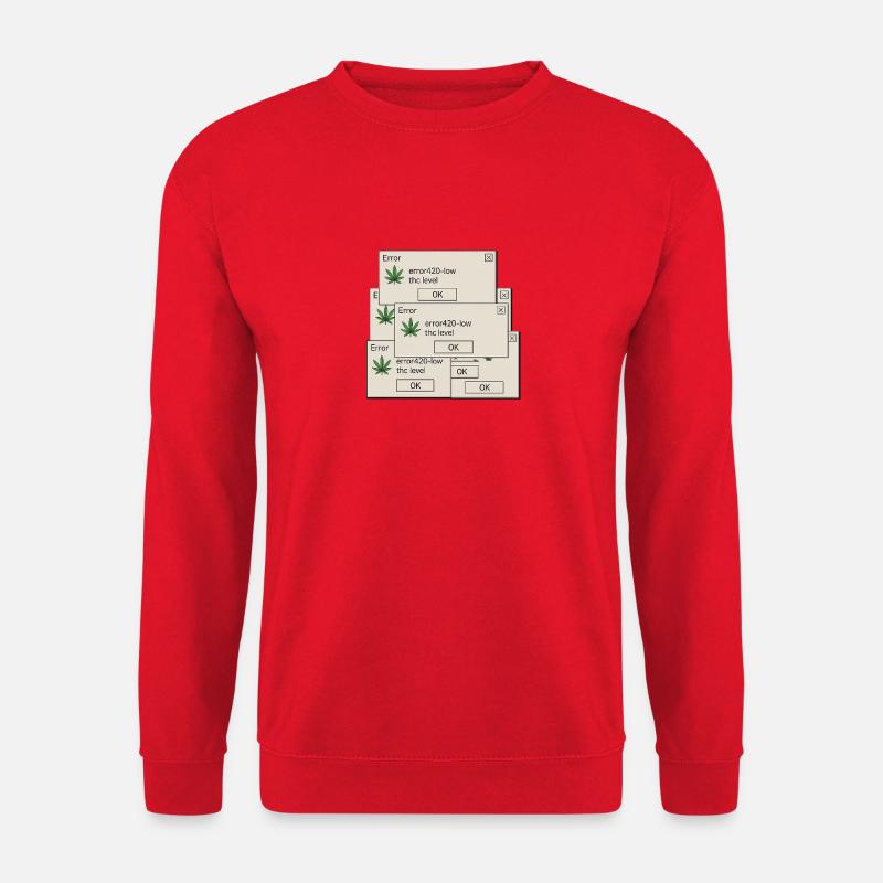 THC 420 - Unisex Pullover - Rot