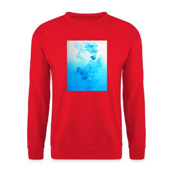 A drop of What If : First Edition - Unisex Sweatshirt - red - Front - Alina (178cm) & Michal (187cm)