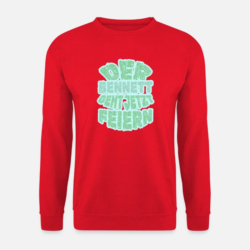 Gift for Bennett - Unisex Sweatshirt - red