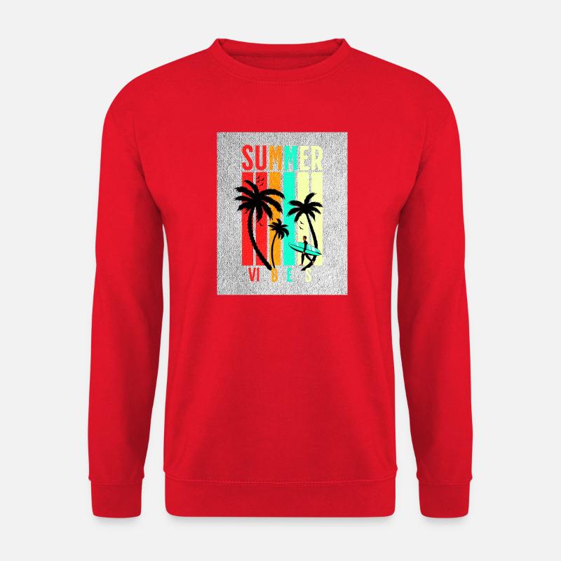 Summer Vibez - Unisex Pullover - Rot