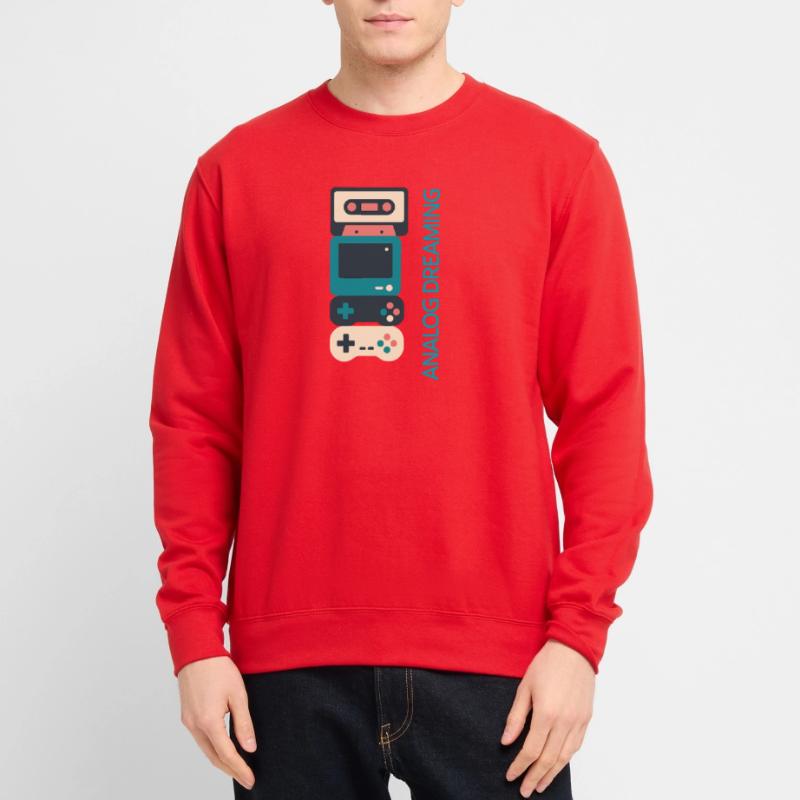 Analog Dreaming Console Stack Unisex Sweatshirt