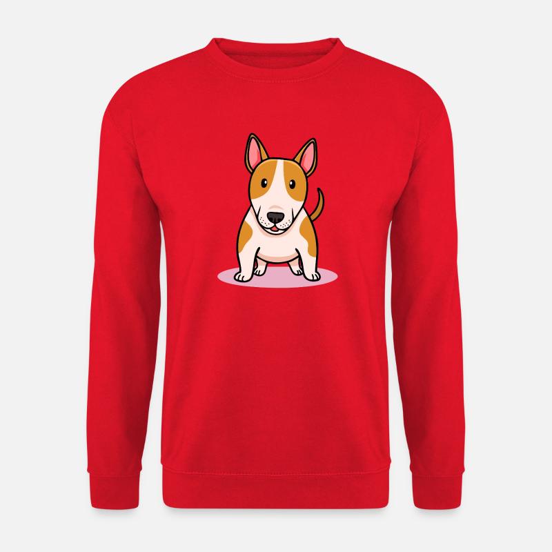 Bull Terrier (bande dessinée) - Sweat-shirt Unisexe - rouge