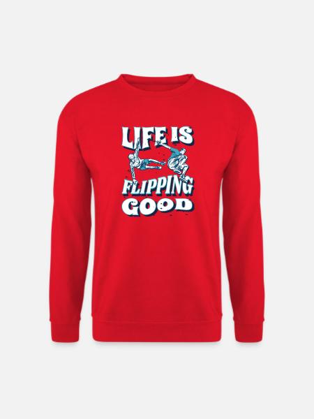 Parkour-Freestyle Freerunning Freerunner - Unisex Pullover - Rot