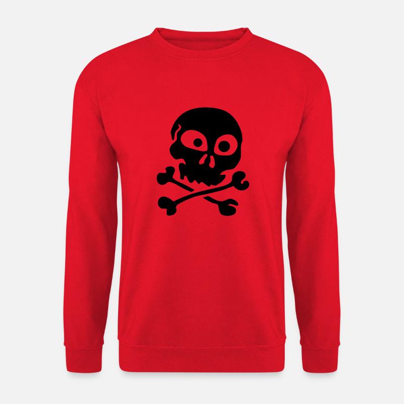 Skull 01.0 - Unisex Sweatshirt - red