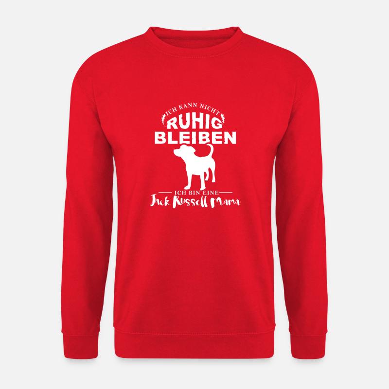 Jack Russel Mama - Unisex Pullover - Rot