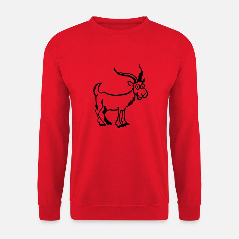 Geiß - Unisex Pullover - Rot