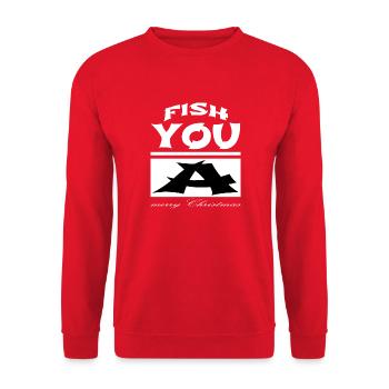 Beard Bubaprints Beach Holiday Bodybuilder - Unisex Sweatshirt - red - Front - Alina (178cm) & Michal (187cm)
